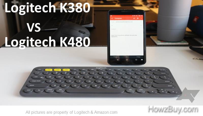 Logitech K380 VS Logitech K480 Comparison and Review