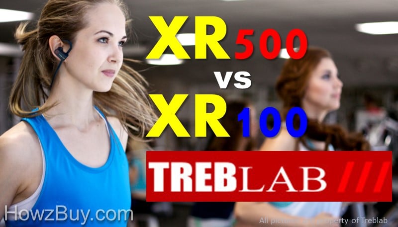 Treblab XR500 vs XR100 Bluetooth Headphones Review