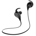 SoundPEATS QY7 Bluetooth 4.1 Wireless 6 Hours Play-time Noise Cancelling Sport In-Ear Stereo Earphones with Mic (Black