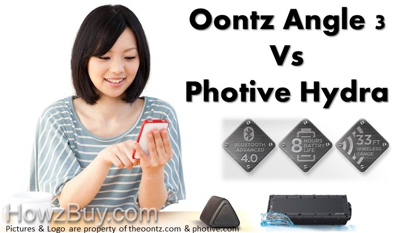 Oontz Angle 3 vs Photive Hydra Best $30 Bluetooth Speakers