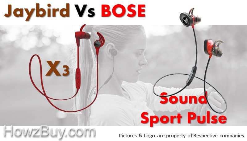 Best Jogging Headphones Jaybird X3 Vs Bose SoundSport Pulse Comparison