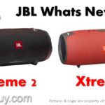 JBL Xtreme 2 vs Xtreme Waterproof Portable Speaker Comparison