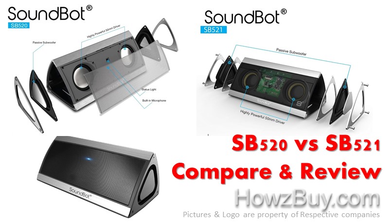 SoundBot SB520 vs SB521 Review and Comparison