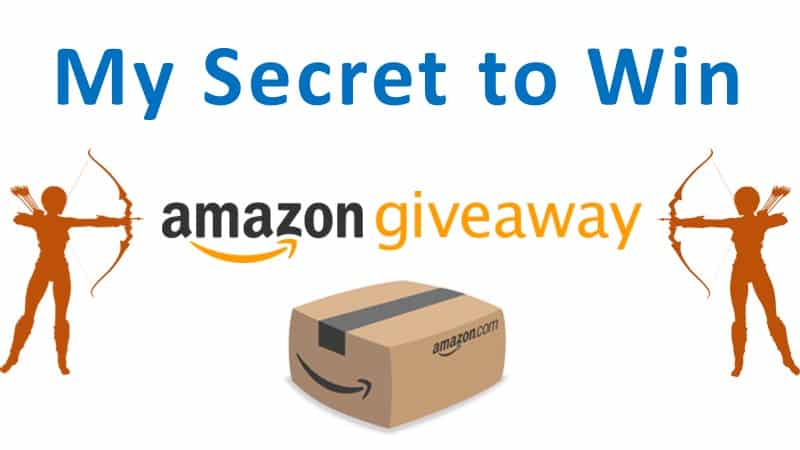 secret to win amazon giveaway - success formula