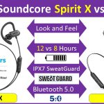 Anker Soundcore Spirit X vs Soundcore Spirit Sports headphones review and compare