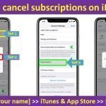 How to cancel subscriptions on iPhone guide