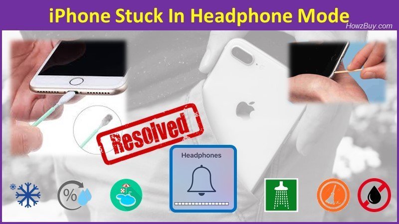 iPhone Stuck In Headphone Mode easy fix