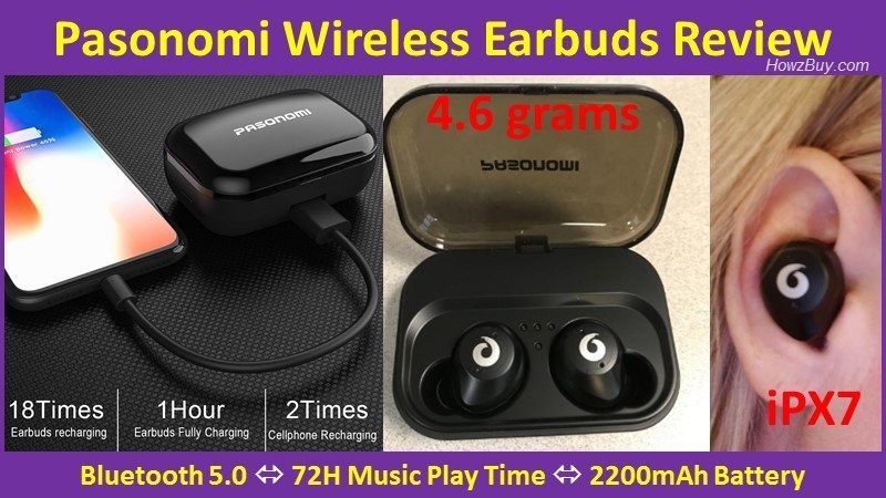 Pasonomi Wireless Earbuds Review