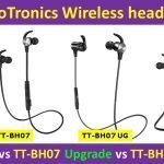 Best TaoTronics Wireless headphones TT-BH07 vs TT-BH07 Upgrade vs TT-BH070 NEW