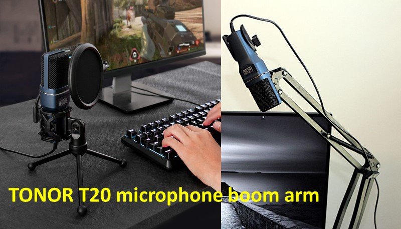 TONOR T20 microphone boom arm