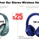 Best Bluetooth Headphones Under $25 in 2022 TU-816 Vs TP-19 Foldable Micro SD Card & FM Radio