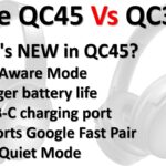 Bose QC45 Vs QC35 II Specifications comparison