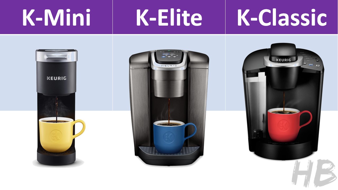 K-Mini vs K-Elite vs K-Classic Brewers comparison