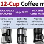 Top 5 12-Cup Coffee makers specifications comparison best sellers